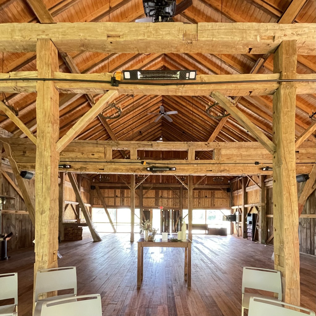 This historic barn will be the Wild Indigo Market.